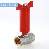 Кран шаровой с удлиненным штоком ВВ 3/4" бабочка (VT.250.N.05)