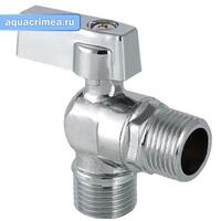 Кран шаровой приборный угловой НН 1/2х1/2" (VT.392.N.04)