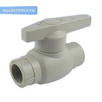 Кран шаровый 25 (40/10) (Valfex) СЕРЫЙ
