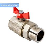 Кран шаровый с американкой 1 1/4" бабочка (VT.227.N.07)