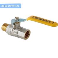 Кран шаровой ВН 1/2" газовый ручка (VT.272.N.04)