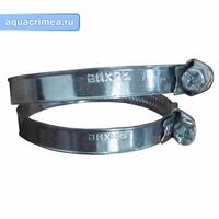 Хомут металлический червячный 40-60, 9мм (1 шт)