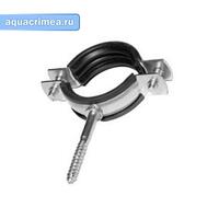 Хомут метал. с шурупом 2" (58-69)