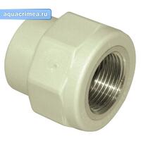 Муфта  ВР 20 - 3/4" (серая)