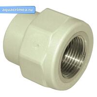 Муфта  ВР 25 - 1/2" (серая)