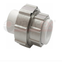 Муфта разъемная 20 БЕЛАЯ PPR