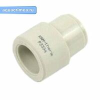 Муфта переходная ВН  75 x 50 СЕРАЯ PPR