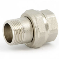 Американка прямая никель ВН 3/4