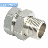 Американка прямая никель ВН 3/4