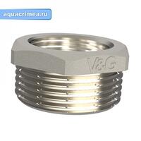 Футорка никель НВ 1 1/4 х  1/2