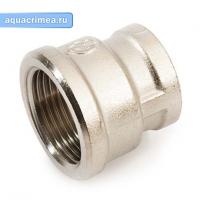 Муфта никель 1/2 x 3/8" (1/200)