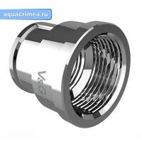 Муфта переходная хром 3/4" x 1/2"