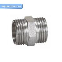 Ниппель хром 1/2 Н х 1/2 Н AQUALINK