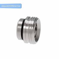 Ниппель самоуплотняющийся с переходом на евроконус 1/2"х3/4" (VG-203304)