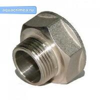 Переходник никель вн-нар 1/2"х  1 " AQUALINK