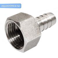 Штуцер хром 3/4В-М25 AQUALINK