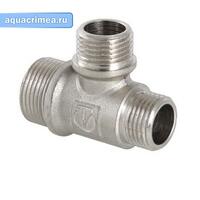 Тройник никель ННН 3/4х3/4х1/2" (VTr.131.RN050504)