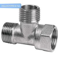 Тройник никель ВНН 1/2 " AQUALINK