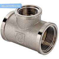 Тройник никель ВВВ 1 1/4х 1 х1 1/4" (VTr.750.N0706)