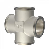 Крестовина никель ВВ 3/4" (VG-211102)