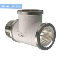 Тройник никель НВВ 1/2