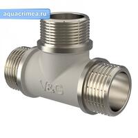 Тройник никель ННН 3/4