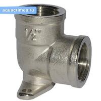 Угольник с настенным креплением 1/2 В х 1/2 В" AQUALINK