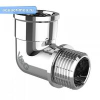 Угольник хромированный ВН 1/2