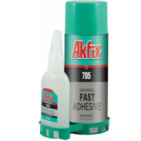 Набор для склеивания Akfix 705 (В25 гр + 100мл)