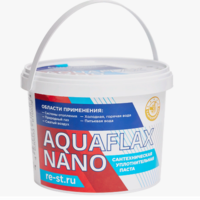 Паста сантехническаая Aquaflax nano, 400 банка
