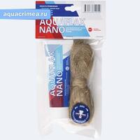 Паста  сантехническаая ,  Aquaflax nano, 80 г. + 20 г.лён