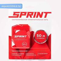 04064 Уплотнительная нить Sprint, набор катушек 2х50м,блистер