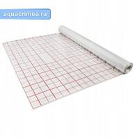 Материал комбинированный  "IZOFOLIX" (50м) с рисунком клетка  ШИРИНА 1000 ММ 50П.М