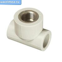Тройник с РВ 20х1/2" (10=120)
