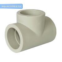 Тройник 25/25/20 (200/25) (Valfex) СЕРЫЙ