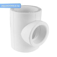 Тройник 110х75х110 (2/1) (Valfex) БЕЛЫЙ