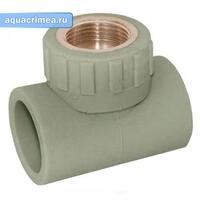 Тройник ВР 20х1/2"х20 (Valfex) СЕРЫЙ