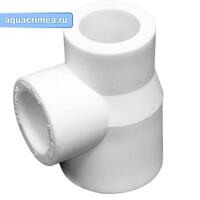 Тройник 32/20/20 (100/25) (Valfex) БЕЛЫЙ