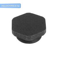 Пробка на чугун.радиатор 15*1 1/4" лев.