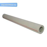 Труба арм.алюминием ф25х4,2 мм PN25 (100) (Valfex) СЕРАЯ