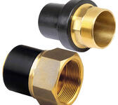 Переход ПЭ-латунь