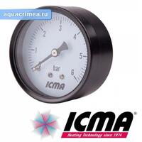 Манометр заднее подключение 1/4  0-6 Атм 243/91243AB06