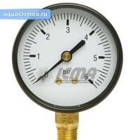 Манометр радиальное подключение 1/4  0-6 Атм 244/91244AB06