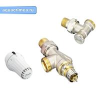 Комплект термостатический угловой 1/2 RAE