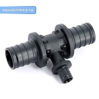 Тройник Push 18х2,5/14х2/18х2,5 полимерный (10/80)