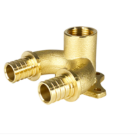 Водорозетка аксиальная проходная  16(2,2) x 16(2,2) x 1/2"