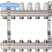 Коллектор латунный (SUN1012, (3/4" х 4F))без расходомера