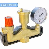 Группа безопасности котла 1" (латунная классик в теплоизоляции 3 бар)