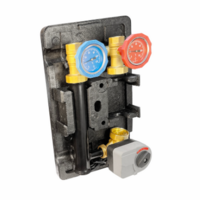 Насосная группа с сервоприводом без насоса в теплоизоляции VALFEX (1) К