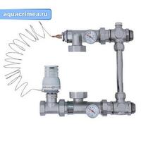 Насосно-смесительный узел тепл. полов (без насоса) 130 JH-1032